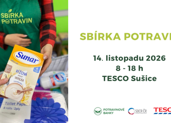 Sbírka potravin podzim 2026